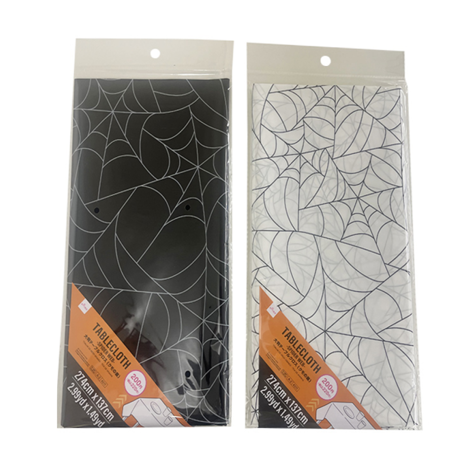 Halloween Large Tablecloth Spider Web