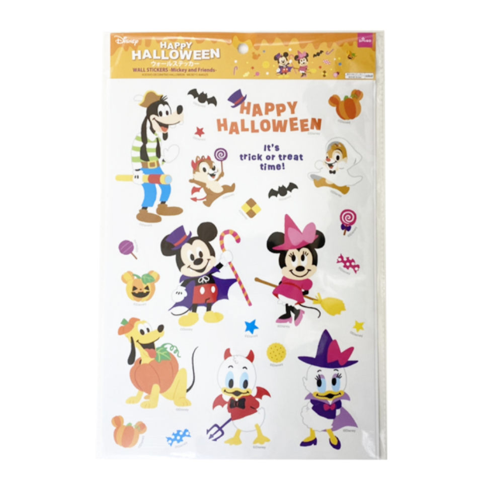 Halloween Wall Stickers Halloween Mickey and Friends
