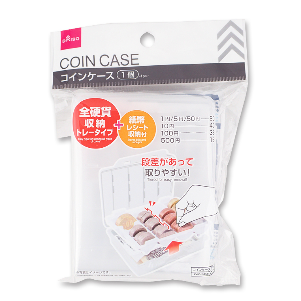 Coin Case Tray Type for Storing All Types of Coins