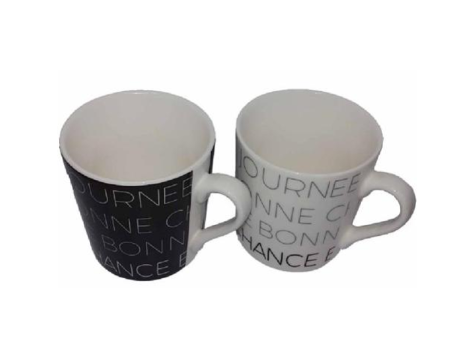Black and White Mug