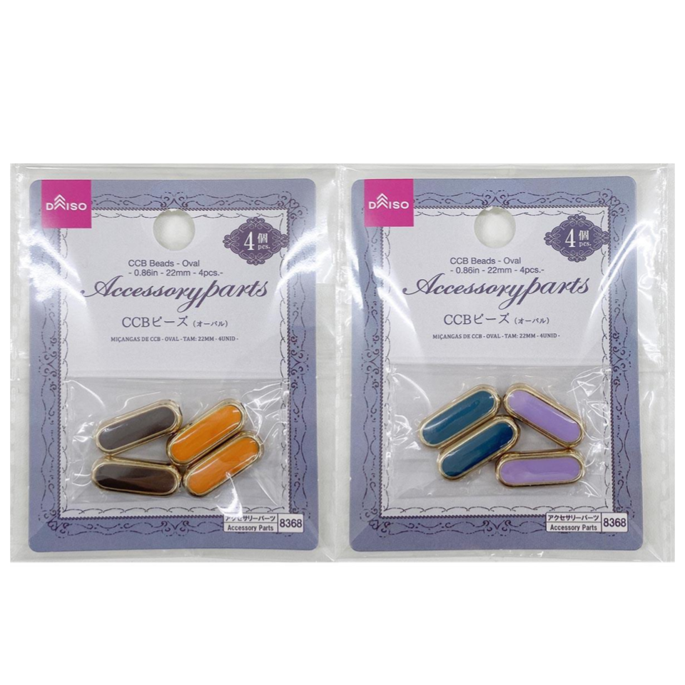 CCB Beads Oval 22mm