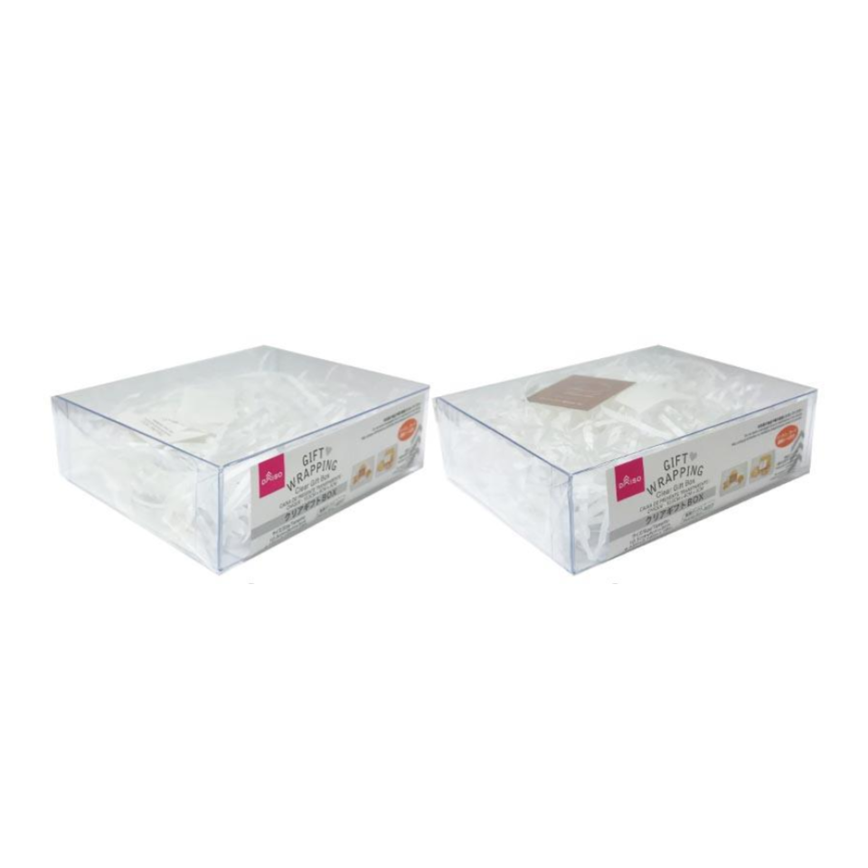 Clear Gift Box Chic 10.5cm x 8cm x 3cm