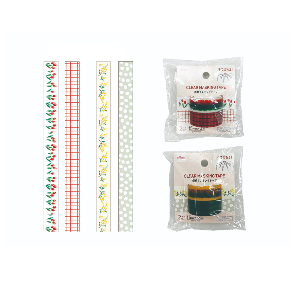 Clear Masking Tape A 15mm x 3mm
