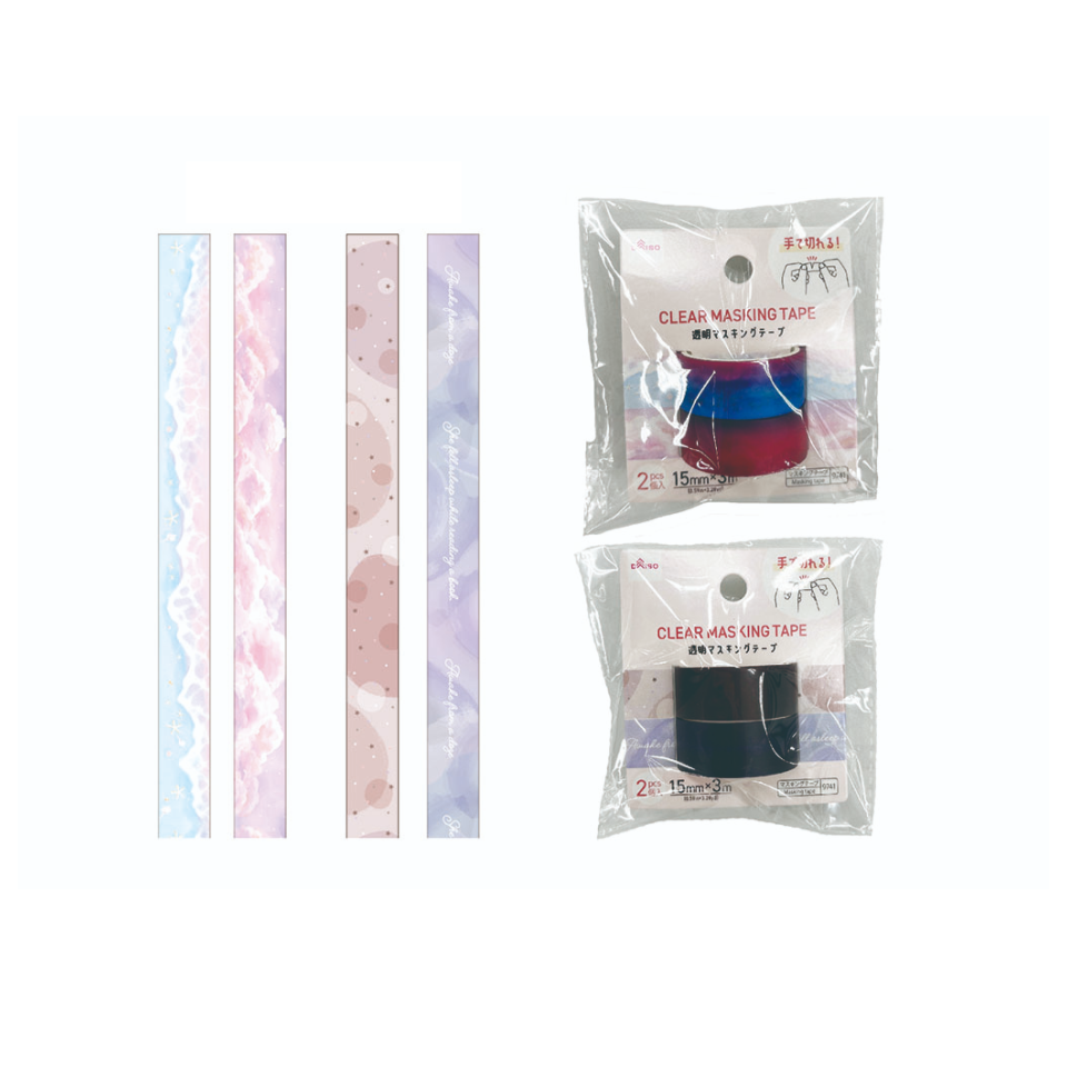Clear Masking Tape C - 15mm x 3m