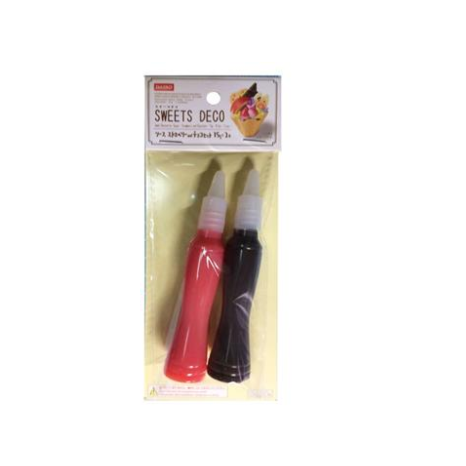 Sweet Decoration Sauce Strawberry and Chocolate