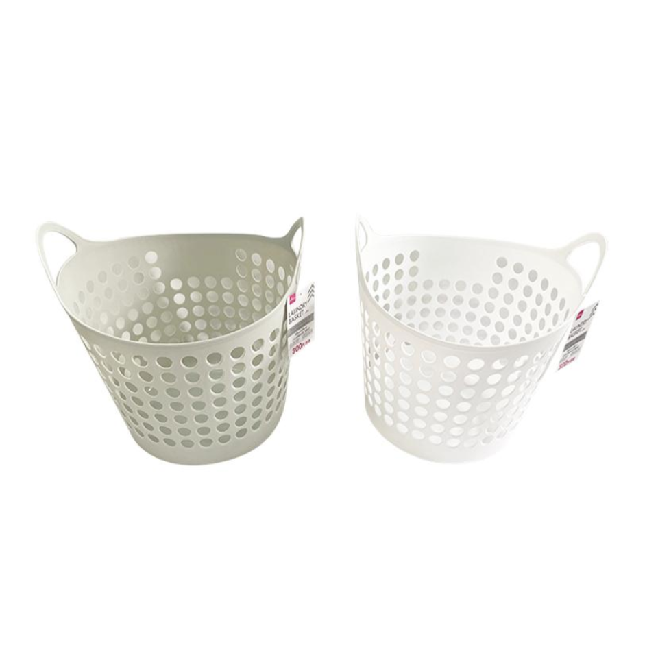 Laundry Basket Dot 32cm x 34cm