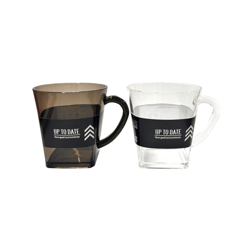 Acrylic Mug 200ml Monochrome