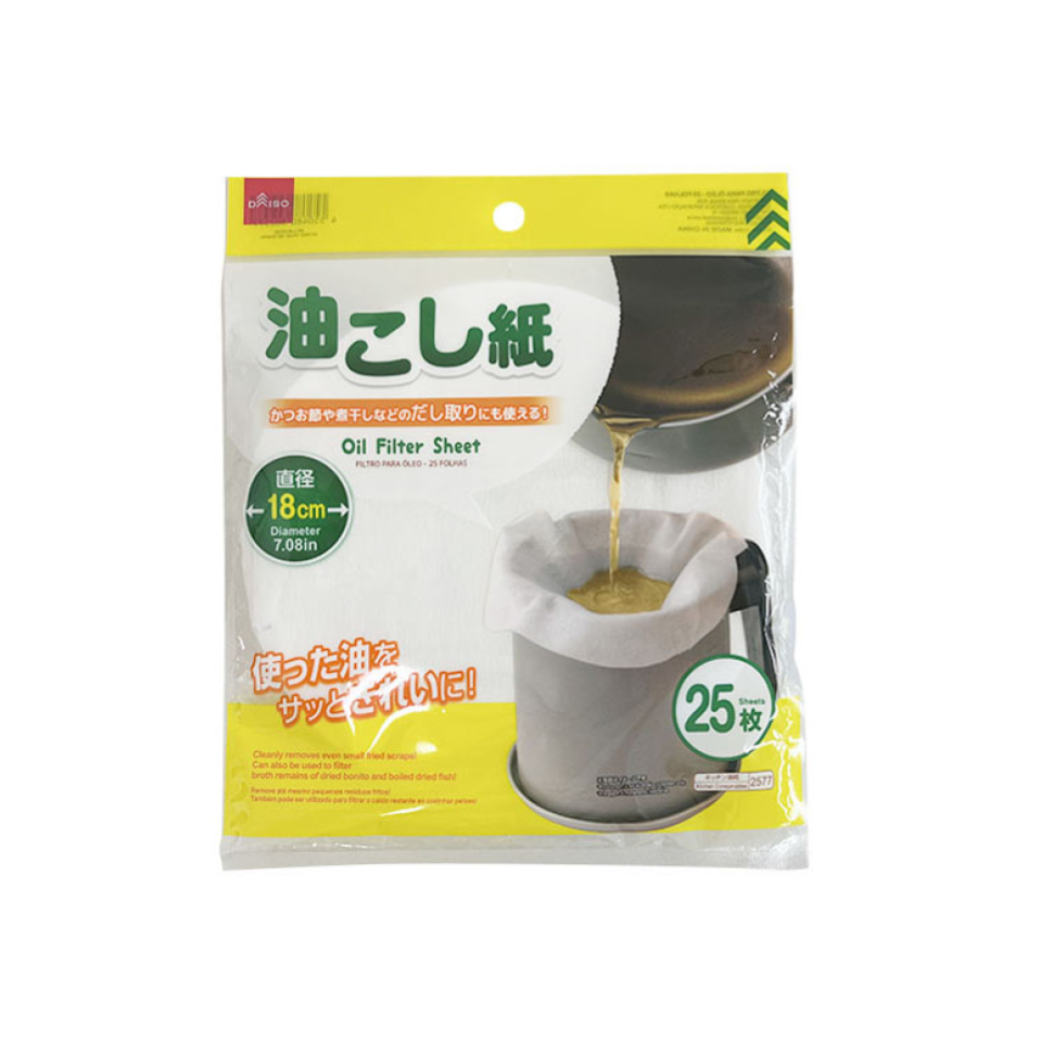 Oil Filter Sheet