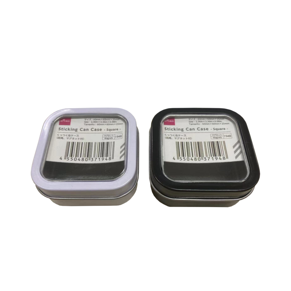 Sticking Can Case Square with Magnet