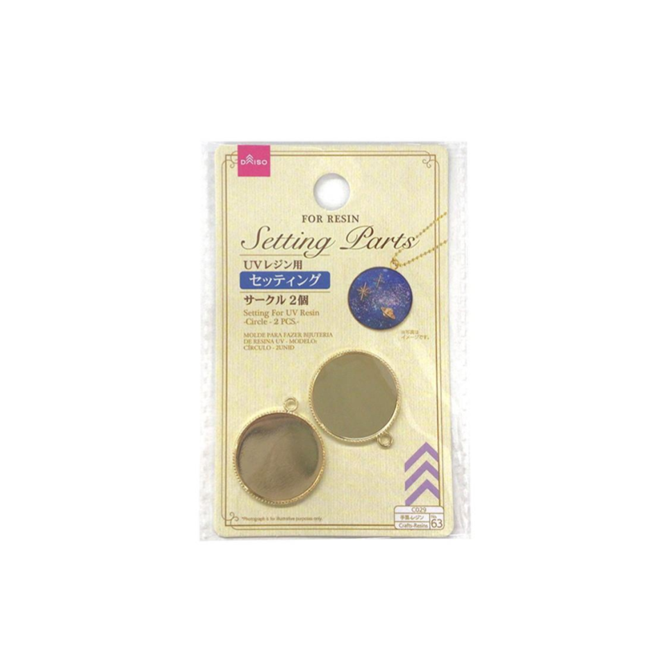 Setting for UV Resin Circle