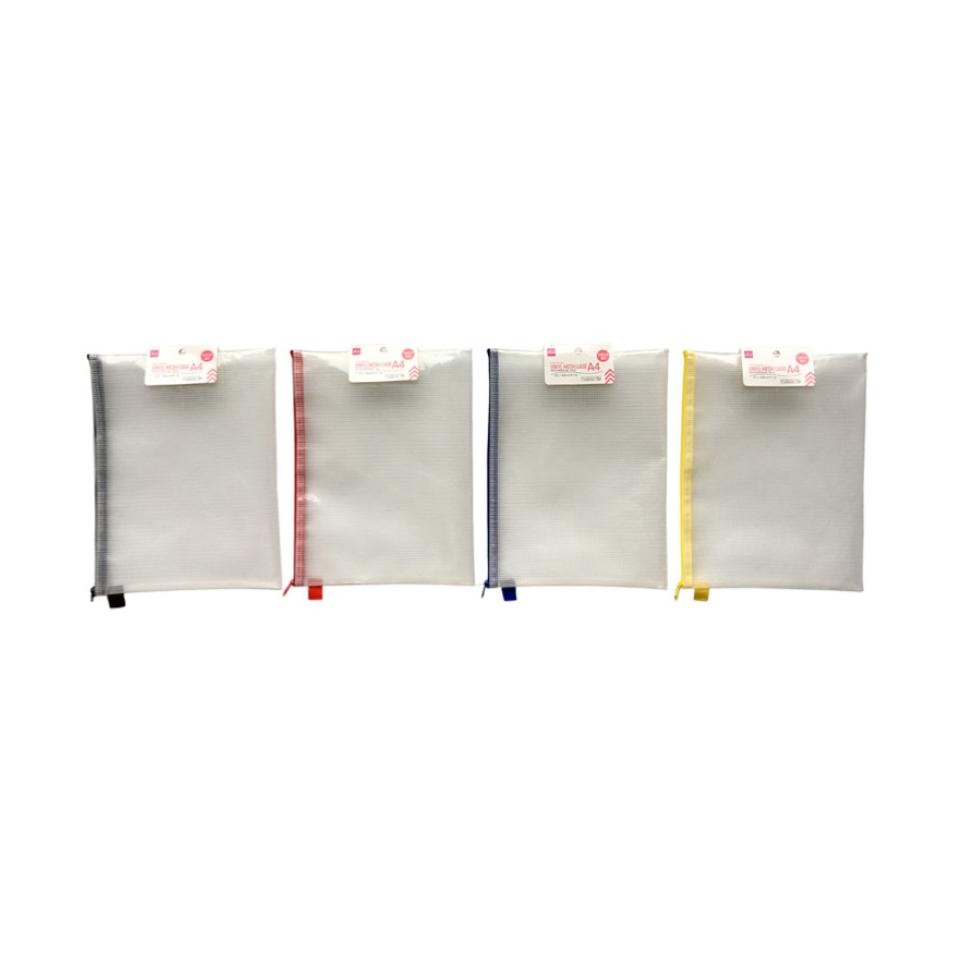 Vinyl Mesh Case Smooth Material A4
