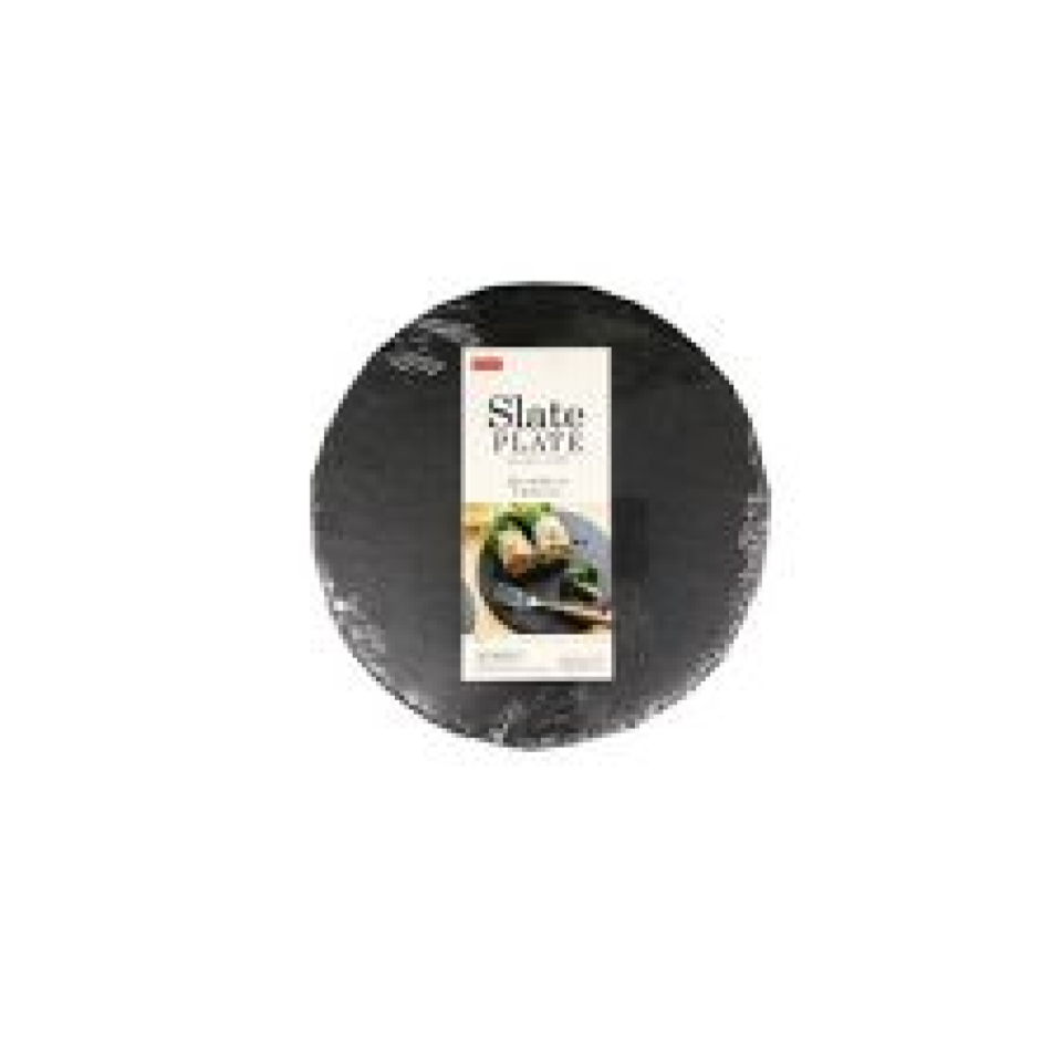 Slate Plate Round 20cm