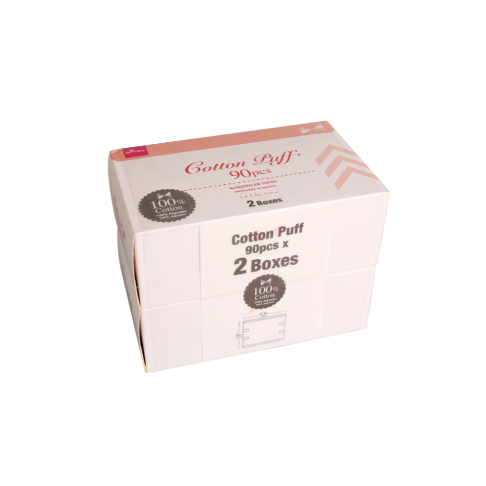 Cotton Puff Two Boxes