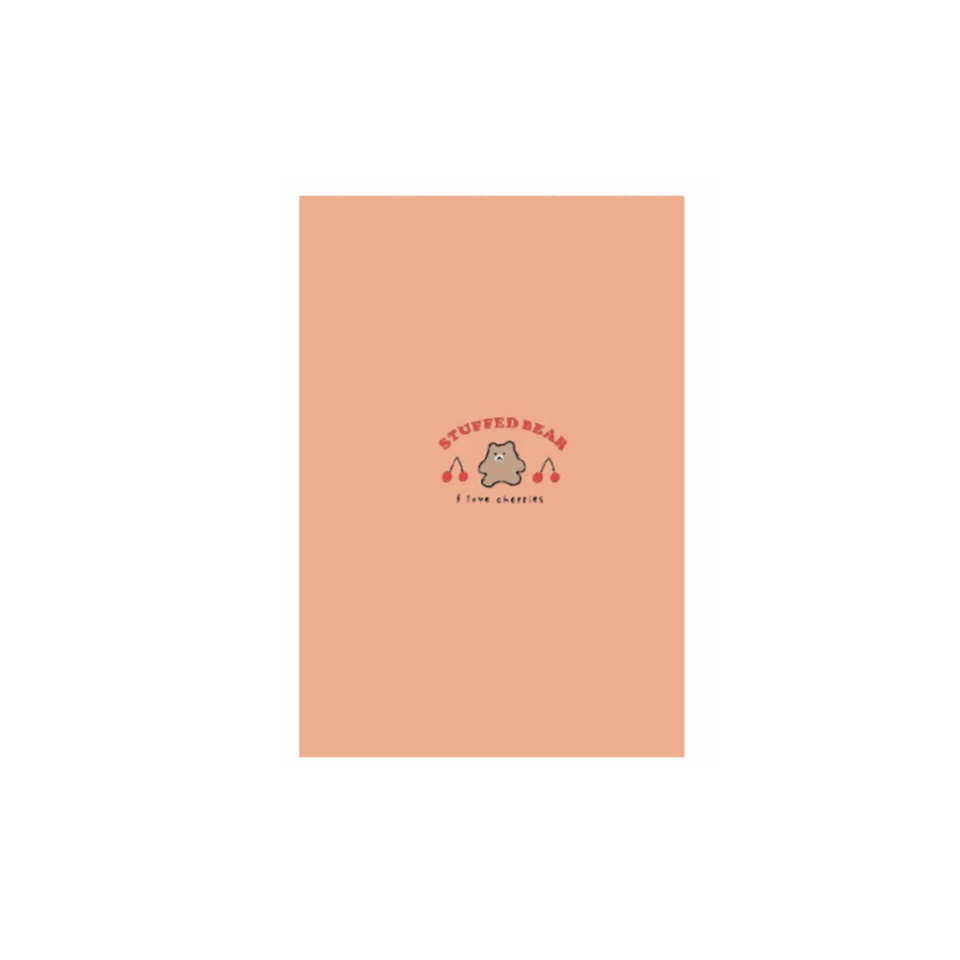 Notebook B6 Grid 3mm Bear
