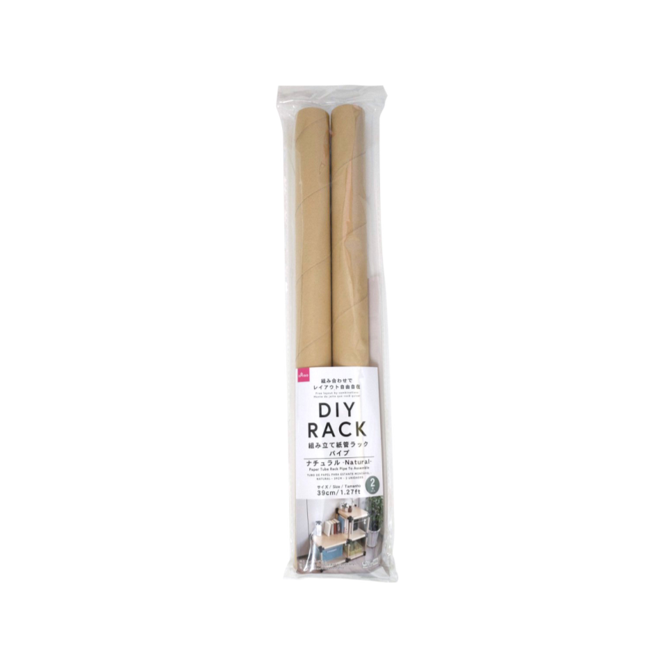 Paper Tube Rack Pipe to Assemble Natural 1.27ft