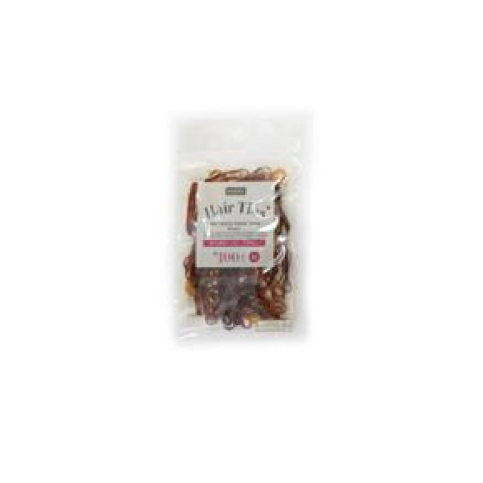 No Tangle Rubber Hair Band M Brown