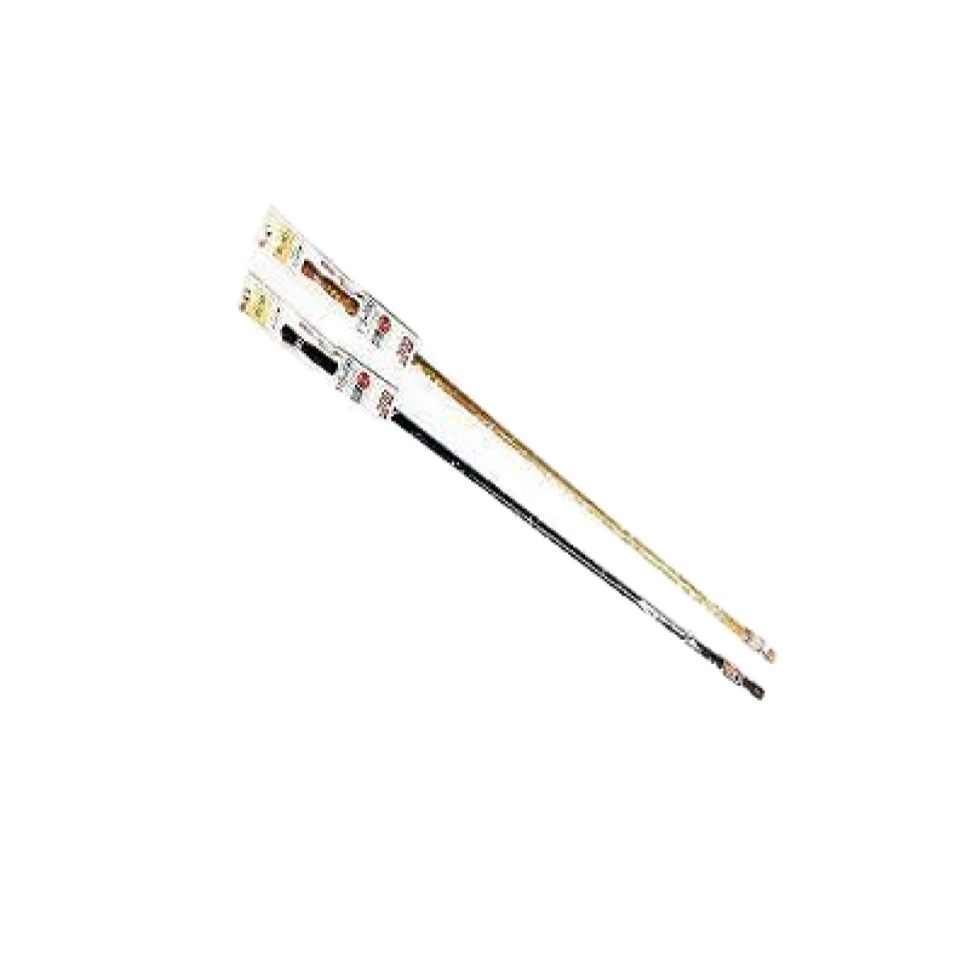Wooden Grain Steel Tension Pole 115-190cm