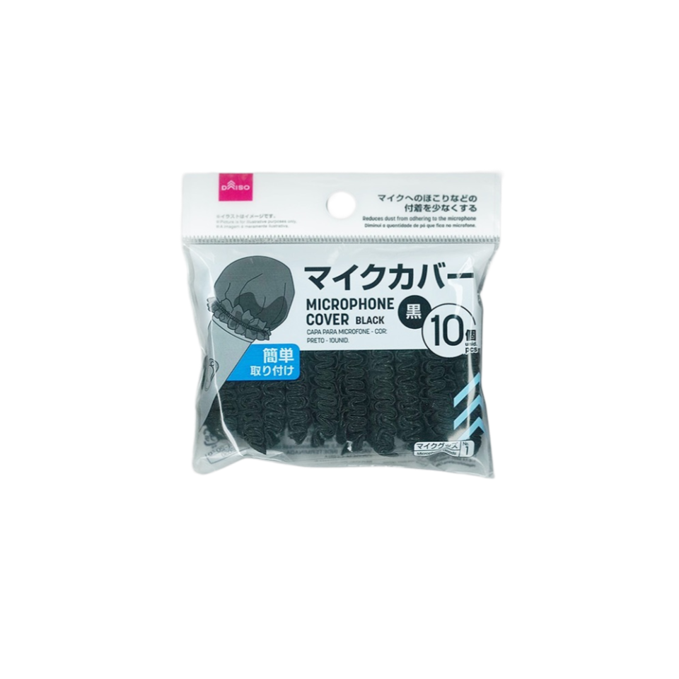 Microphone Cover Black