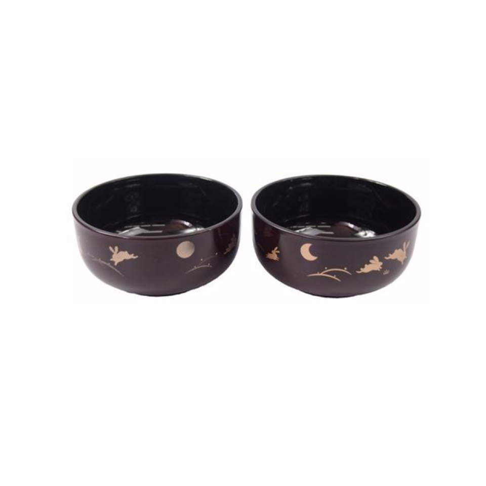 Rabbit China Bowl Brown