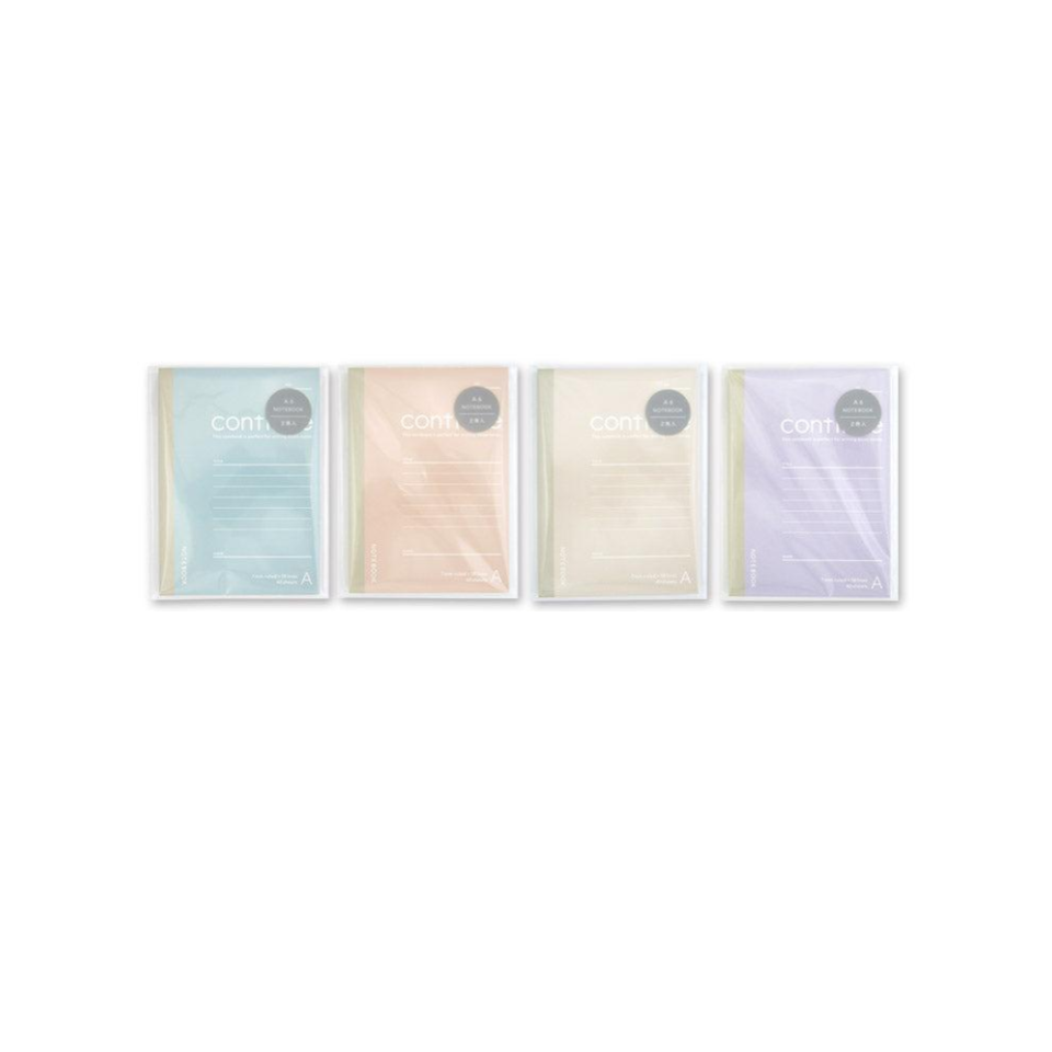 A6 Notebook A Ruled Line Smoky Color