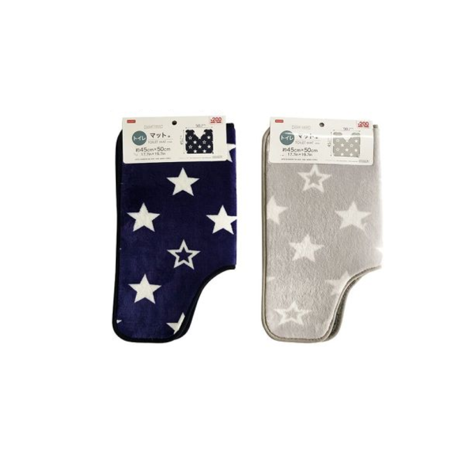Toilet Mat Star 45cm x 50cm
