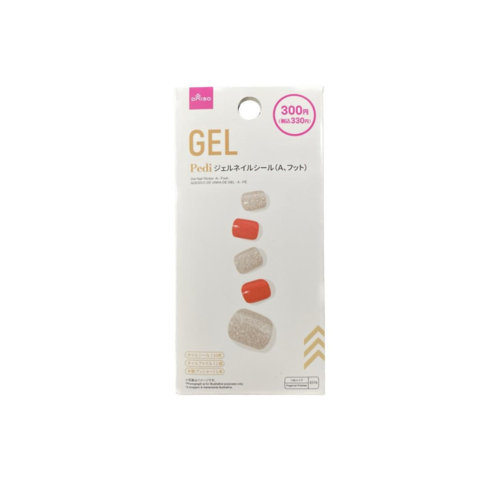 Gel Nail Sticker A for Foot
