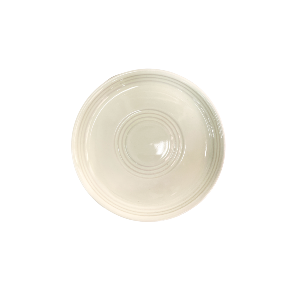 Plate Cafe Time Cream 18cm