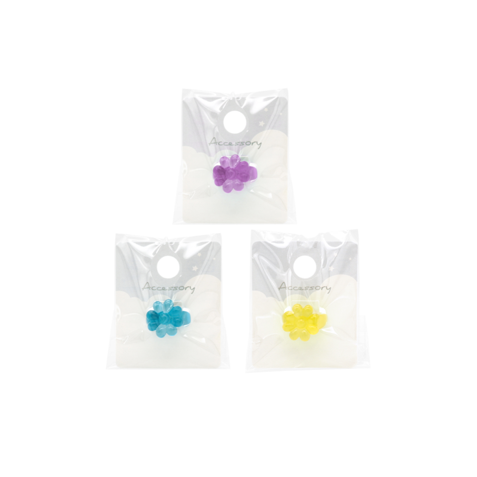 Ring Clear Flower