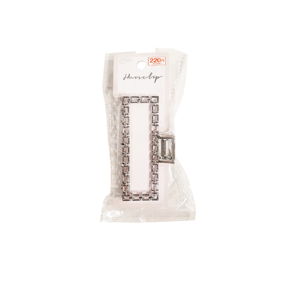 Vance Clip Chain Square Gold