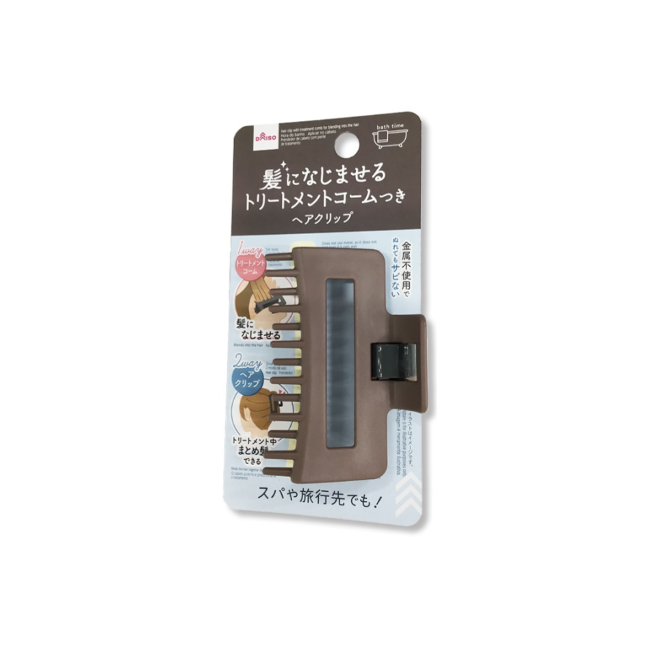 Hair Clip with Treatment Comb for Blending into the Hair