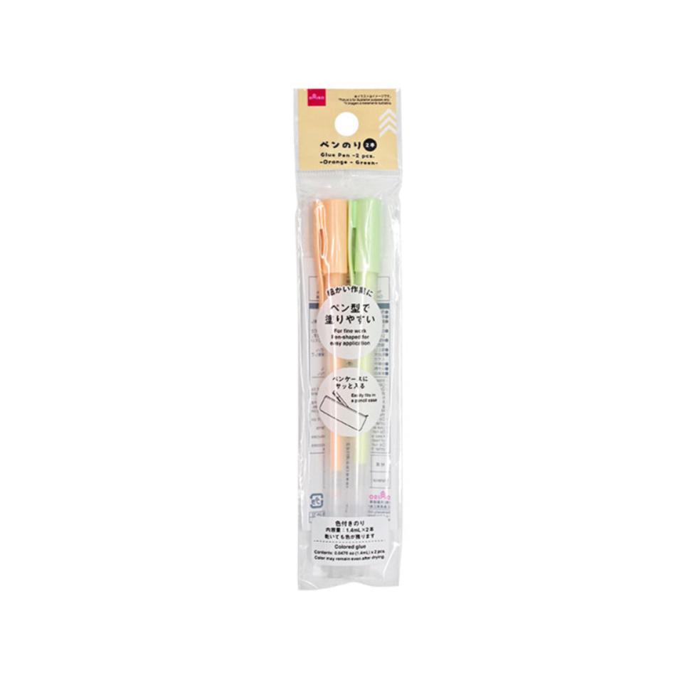 Glue Pen Orange/Green