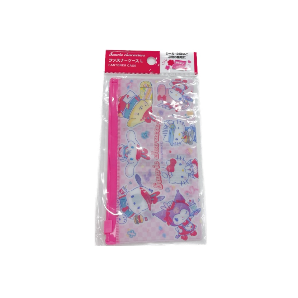 Fastener Case L Sanrio Characters American Diner