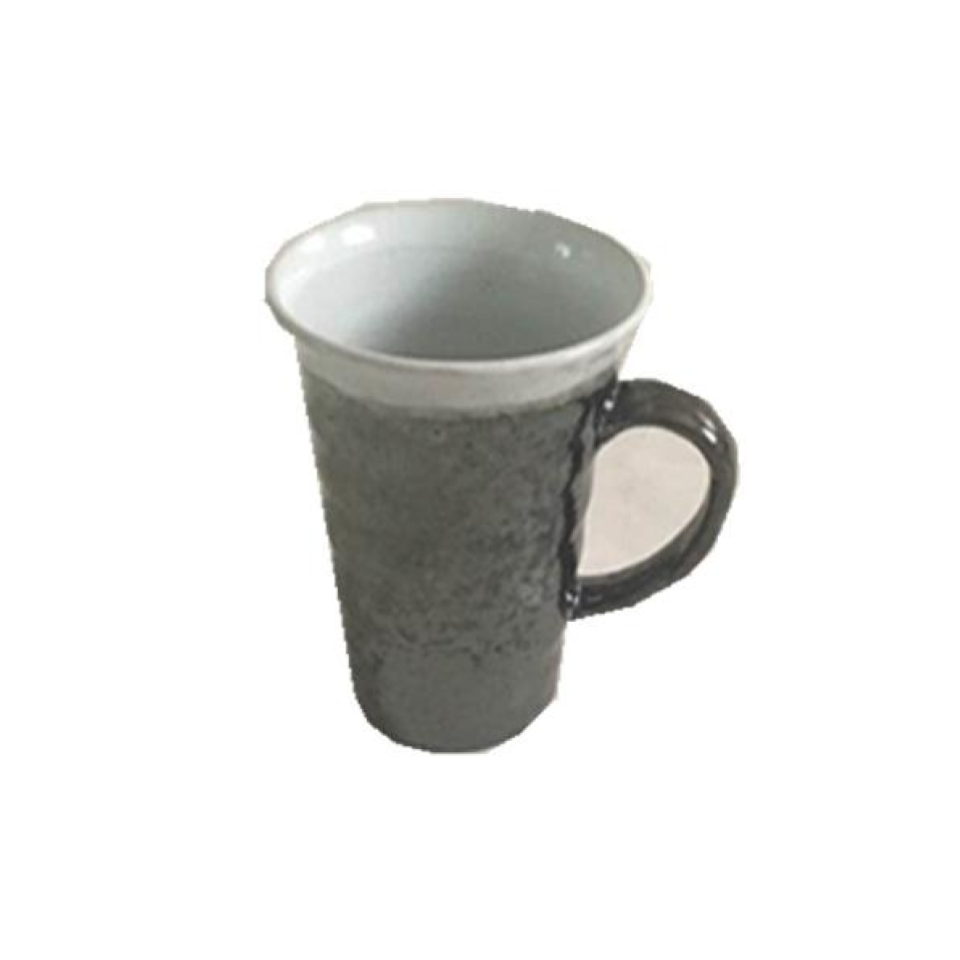 Beer Mug Oil Spot White Glaze Pattern 9.6cm x 13.4cm