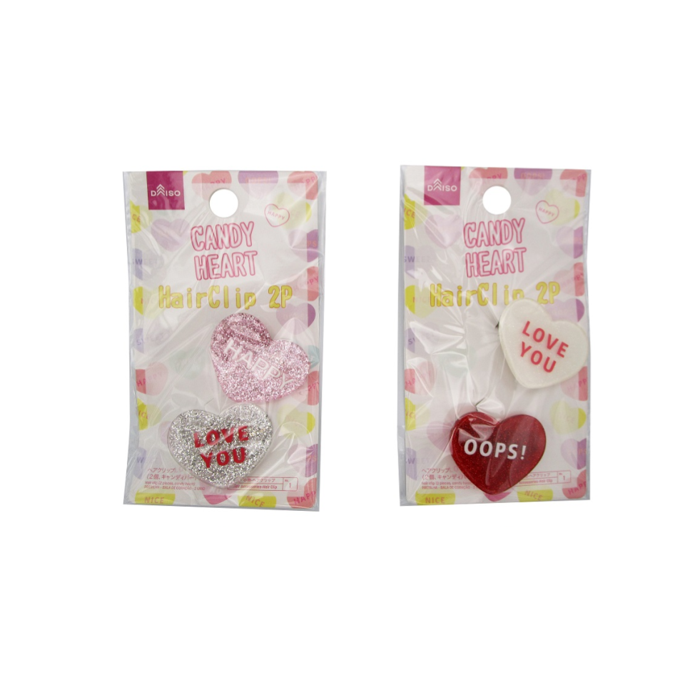Hair Clip Candy Heart