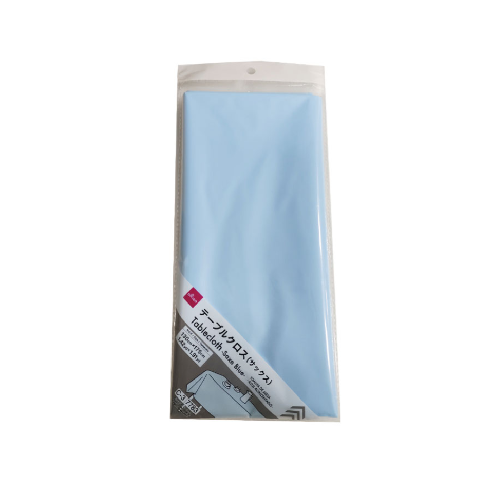 Tablecloth Saxe Blue 130cm x 175cm