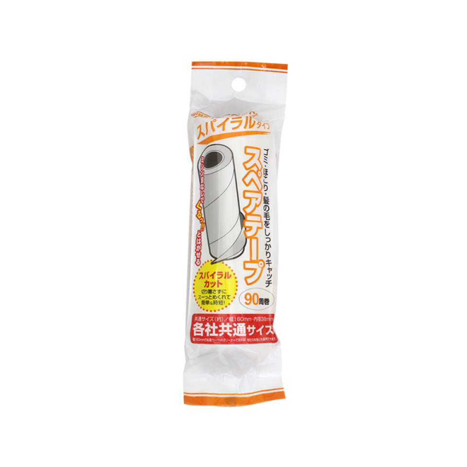 Carpet Cleaning Adhesive Tape Spiral Type Roll