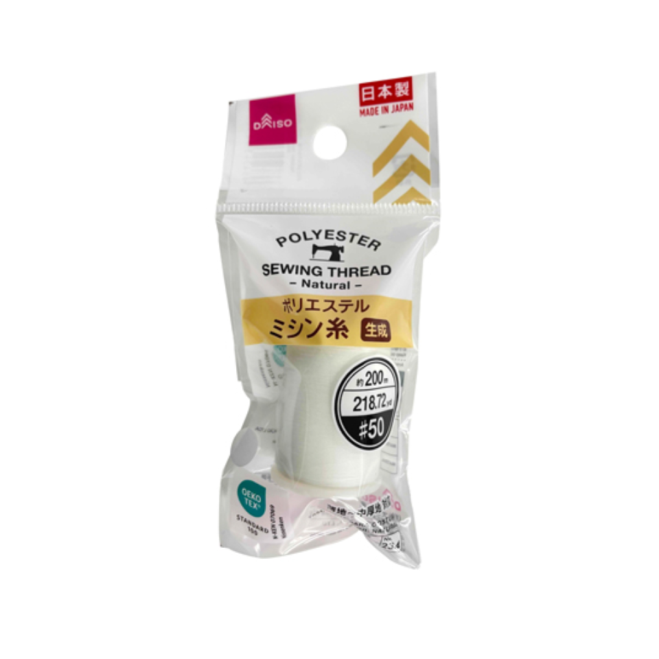 Polyester Thread for Sewing Machine Off-White
