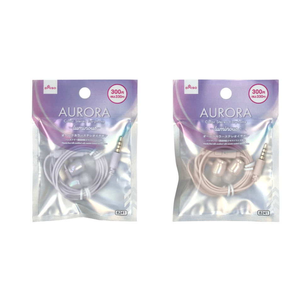 Aurora Color Stereo Earphone Luminous