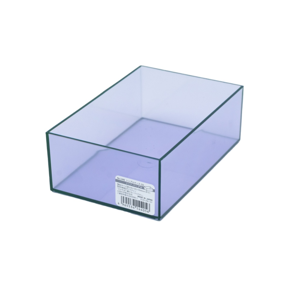 Clear Simple Case CD Clear Purple