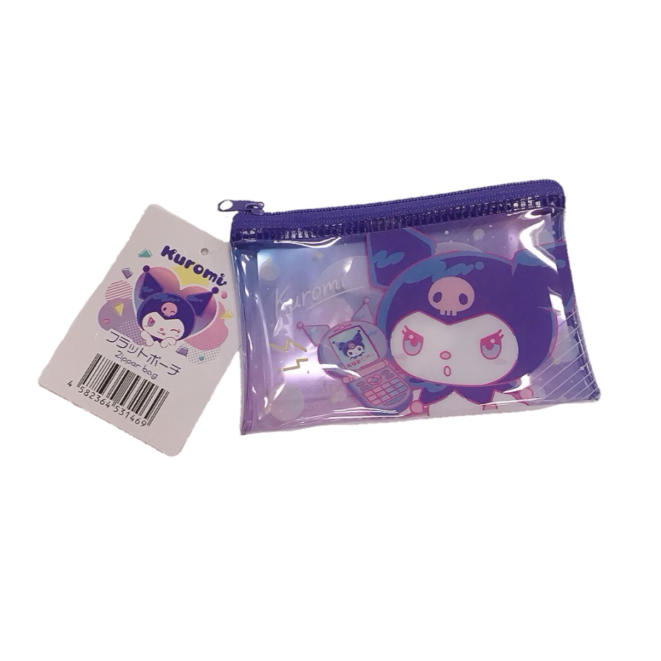 Flat Pouch Kuromi Colorful Small