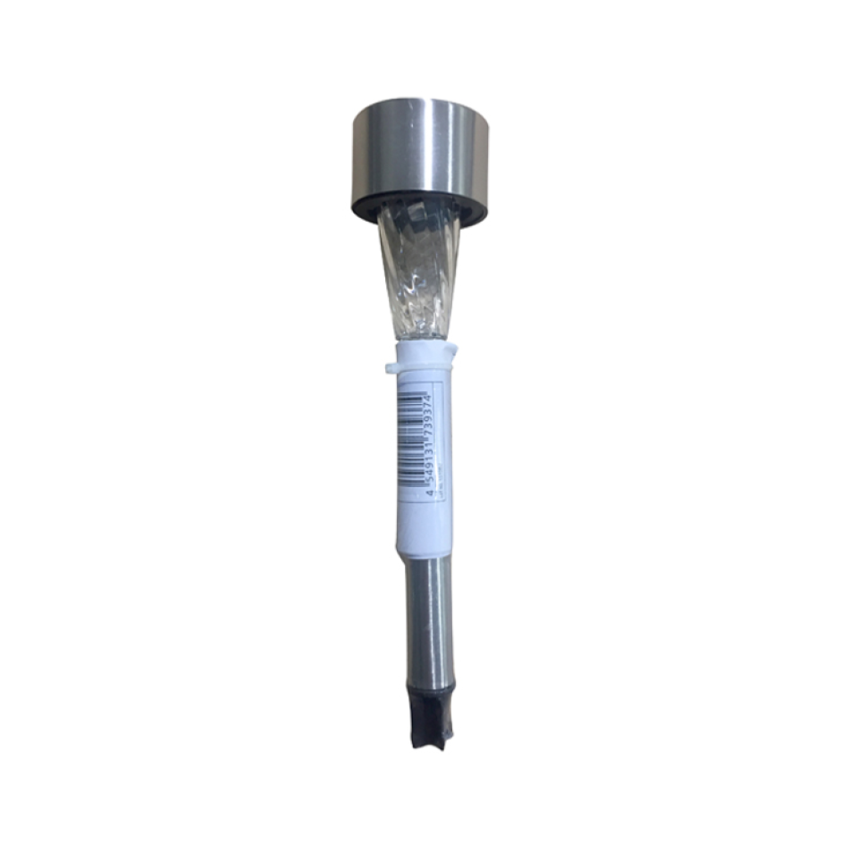 Solar Powered Garden Light Stainless Steel 31cm