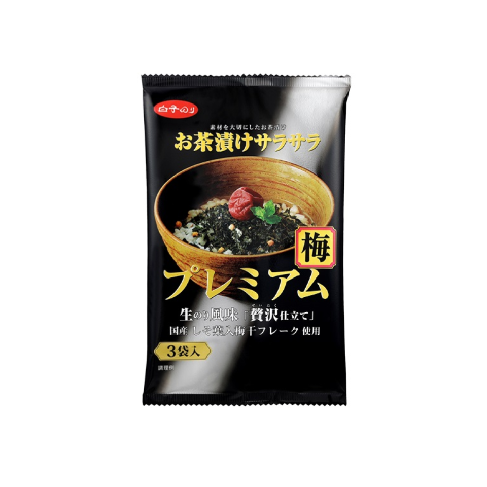White Fish Milt Smooth Tea Rice with Premium Plum