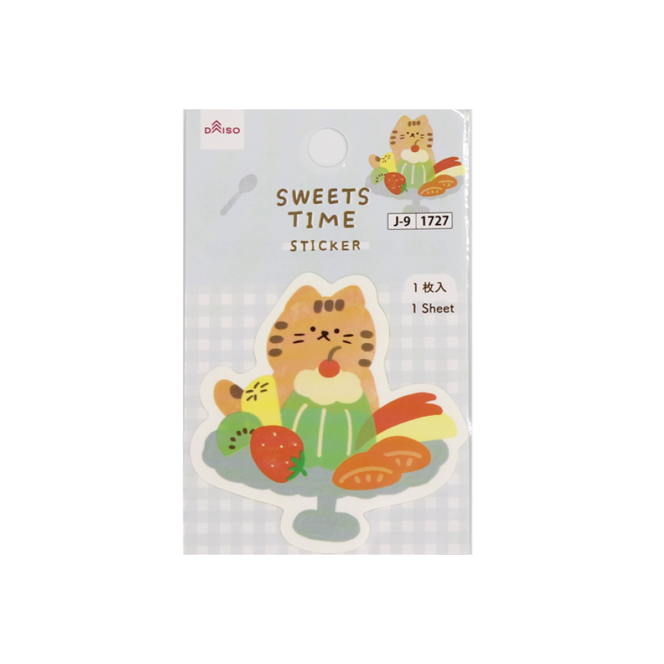 Sticker Sweet Animas Cat 2