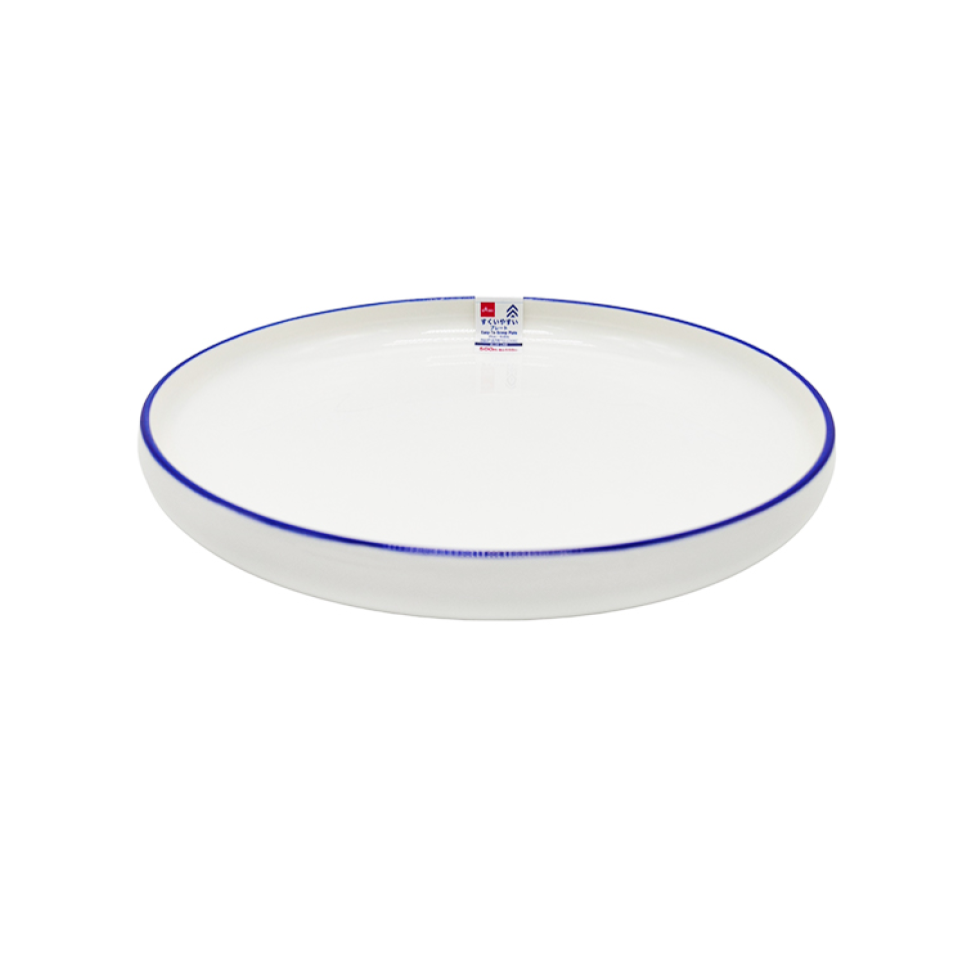 Easy-To-Scoop Plate Blue Line