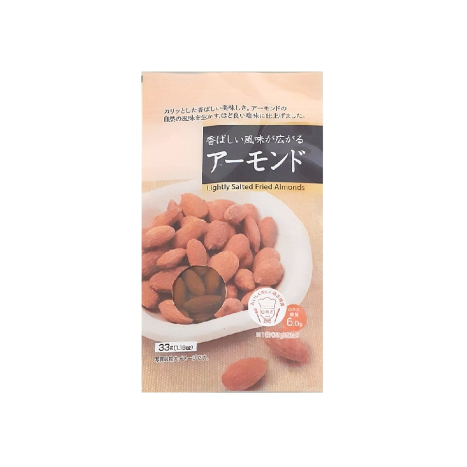 Tomoguchi Lightly Salted Fried Almonds 33g