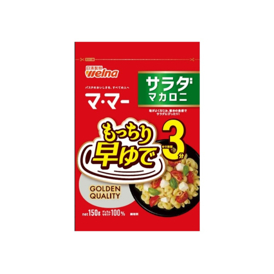 Nissin Flour Wellna Ma Ma Quick Boil 3-Minute Salad Macaroni 150g