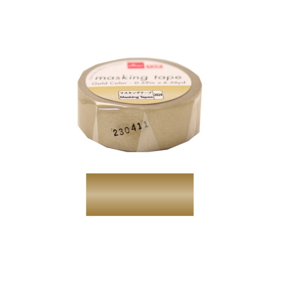 Masking Tape Gold Color 0.59in x 6.56yd