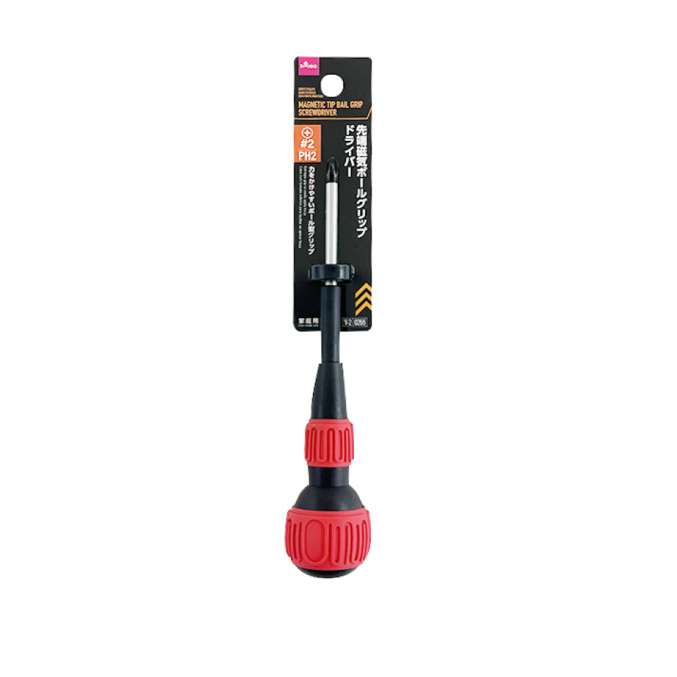 Magnetic Tip Bail Grip Screwdriver Phillips #2