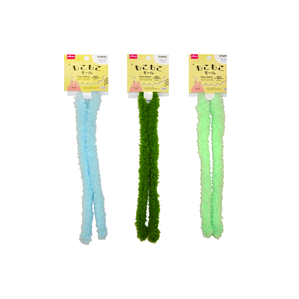 Mohair Fluffy Cool Colors