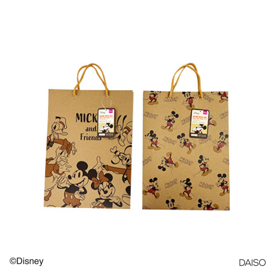 Brown Paper Bag Mickey and Friends L